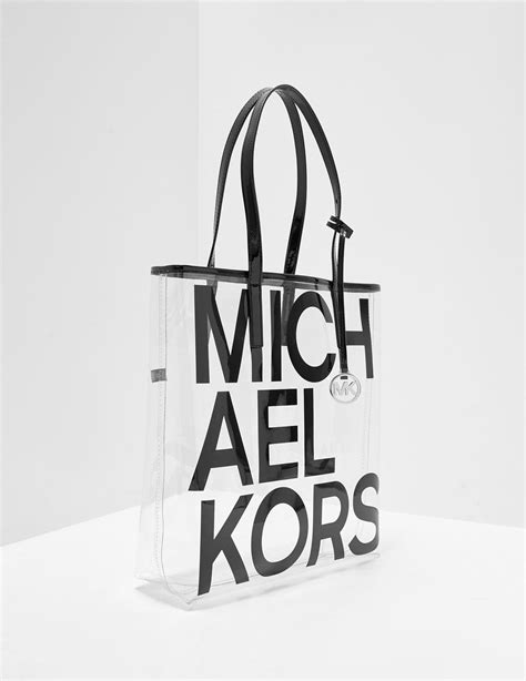 michael kors claire handbag|michael kors clear tote bag.